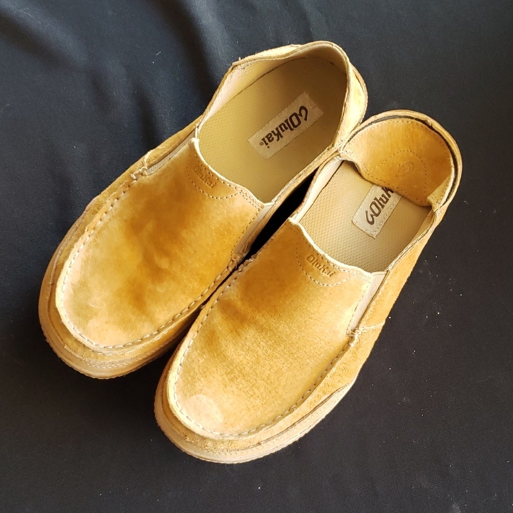 Men's Tan Slip-On Shoes